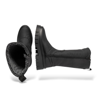 Art Bottes en cuir 1969 Anvers noir