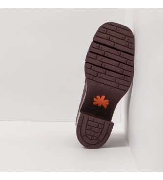 Art Zapatos de piel Berna burdeos -altura tacón: 9cm- 