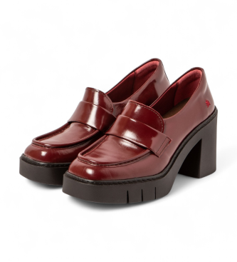 Art 1972 Berna chaussures bordeaux