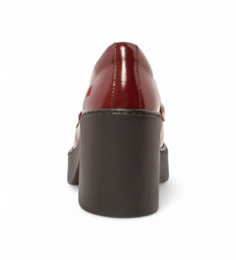 Art 1972 Berna chaussures bordeaux