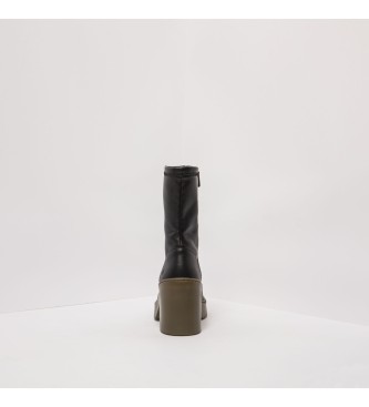 Art Botas de Piel 1973 Berna negro -Altura tacón 9cm-