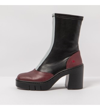 Art Leather ankle boots 1973 Berna black -Heel height 9cm