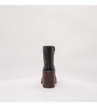 Art Leather ankle boots 1974 Berna black -Heel height 9cm