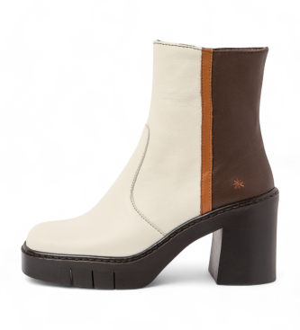 Art Lederstiefeletten 1974 Berna wei