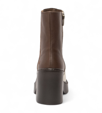 Art Lederstiefeletten 1974 Berna wei