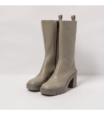 Art 1976 Nappa leather boots grey -Heel height: 9cm