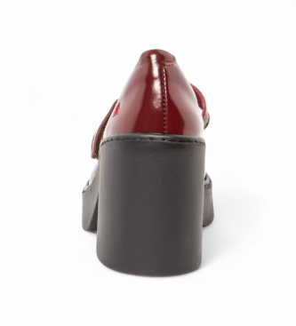 Art Leather Shoes 1977 Berna red