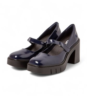 Art Scarpe in pelle 1977 Bern Navy
