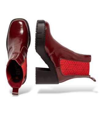 Art Stivaletti in Pelle 1983 Berna bordeaux