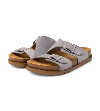 Art Leather Sandals 2020 Kassel blue