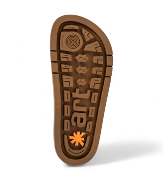 Art Leather Sandals 2023 Kassel beige