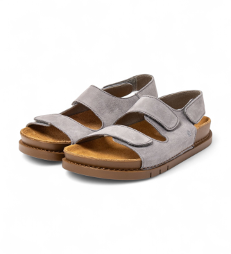Art Leather Sandals 2023 Kassel blue
