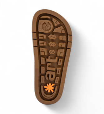 Art Leather Sandals 2023 Kassel blue