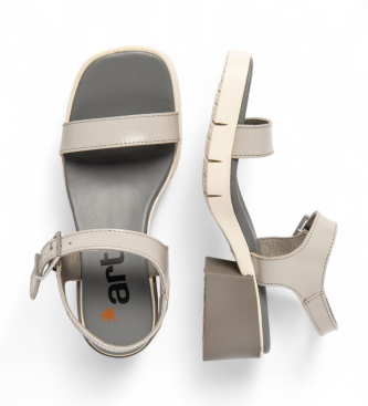 Art Sandalias de Piel 2060 Varsovia gris