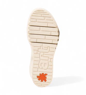 Art Sandali in pelle Catania 2080, bianco sporco