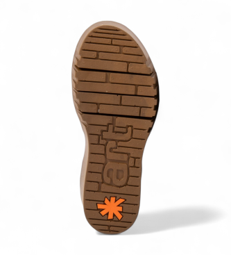 Art Leren sandalen 2080 Catania beige