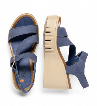 Art Leren sandalen 2080 Catania blauw