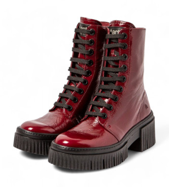 Art Leather Boots 1375 York burgundy