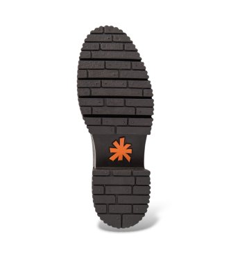 Art Botins de couro 1374S Patchwork marrom