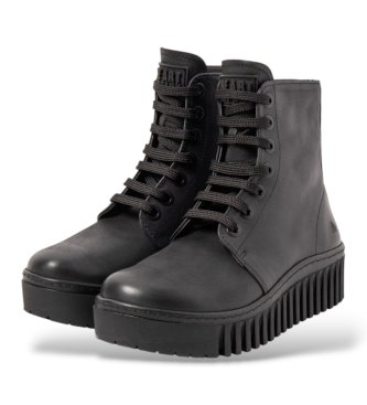Art Botins em pele 1517 Brighton cinzento