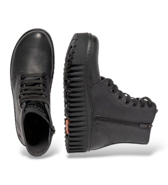 Art Botins em pele 1517 Brighton cinzento