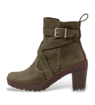 Art Leather ankle boots 1763 green