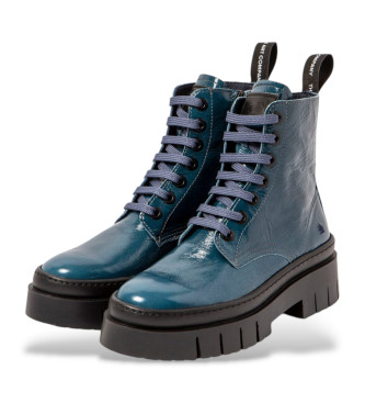 Art Leather ankle boots 1953 blue