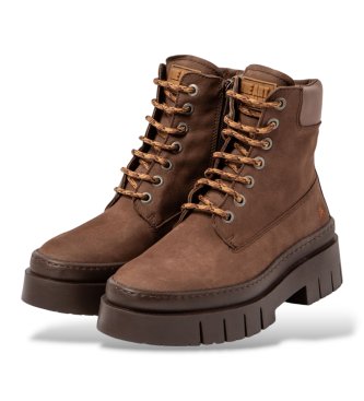 Art Bottines en cuir 1967 Anvers marron