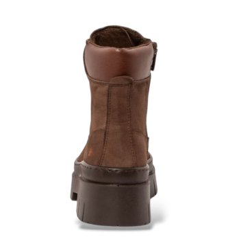 Art Bottines en cuir 1967 Anvers marron