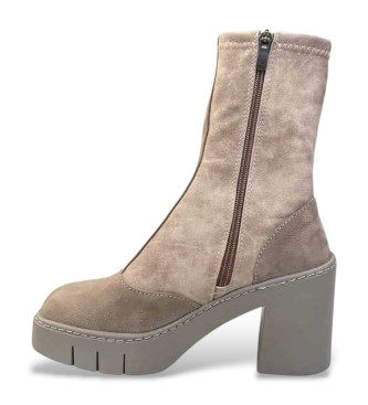Art Leather ankle boots 1973 taupe, beige