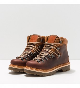 Art Leather boots Air Alpine 0903 Brown