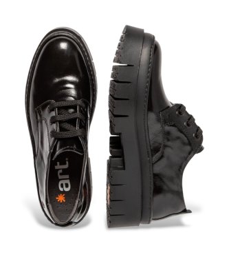 Art Skórzane mokasyny 1952 Amberes czarne