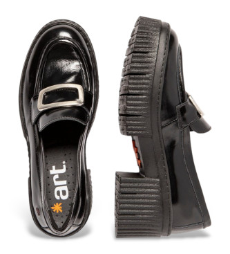 Art Mocassins em pele 1372 preto