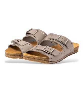 Art Sandalias 0127 de piel Roma gris