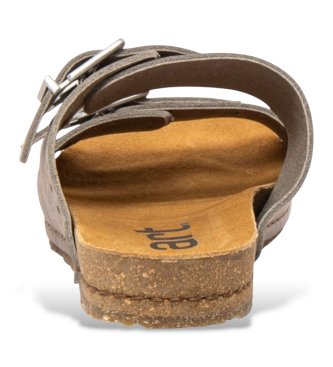 Art Sandalias 0127 de piel Roma gris