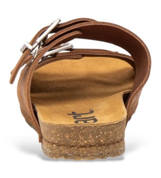 Art Sandalias 0127 de piel Roma marr�n