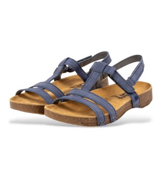 Art Sandalias 0946 de piel Ocean azul