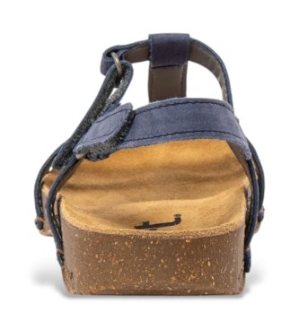 Art Sandalias 0946 de piel Ocean azul