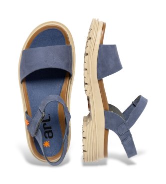 Art Sandalias 1548 de piel azul