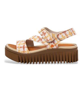 Art Sandalias 1573 Fantasy de piel multicolor