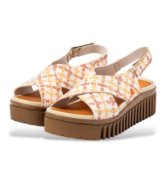 Art Sandalias 1574 Fantasy de piel multicolor