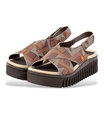 Art Sandalias 1574 Fantasy de piel multicolor