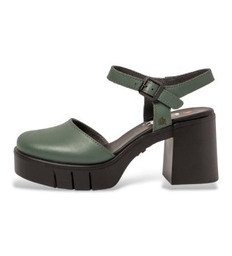 Art Zapatos 1991 de piel azul verdoso