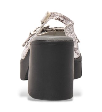 Art Sandalias 1994 de piel animalprint