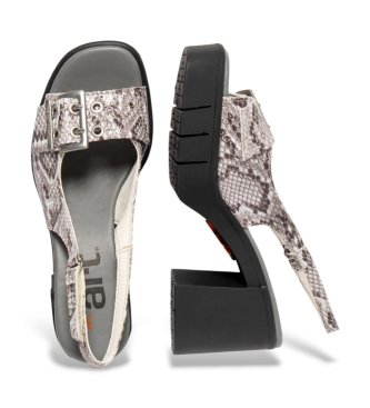 Art Sandalias 1994 de piel animalprint