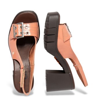 Art Sandalias 1994 de piel coral