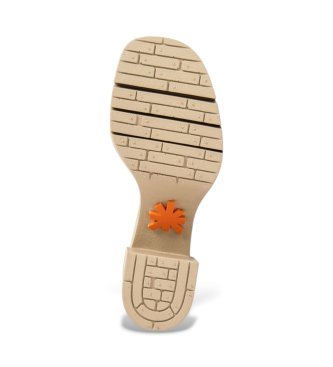 Art Sandalias 1994 de piel dorado