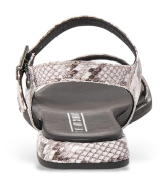 Art Leather Sandals 2000S Bergamo off white