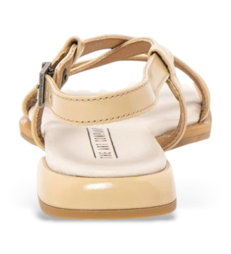 Art Sandales en cuir 2001 Bergamo beige