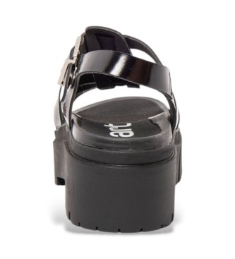 Art Črni usnjeni sandali 2042